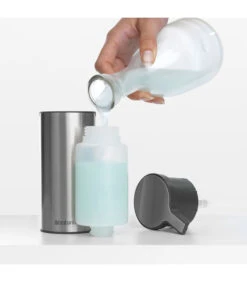 Brabantia Zeepdispenser, Profile - Matt Steel Fingerprint Proof -Dagelijkse Boodschappen Winkel f87a2b85fed24d65b7d133f3f27362ec