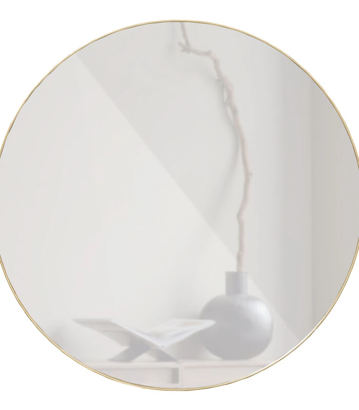 Doutzen Spiegel - Metaal - Goud - 80x80x5 1 Doutzen Spiegel - Metaal - Goud - 80x80x5