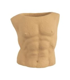 PRESENT TIME Bloempot Male - Bruin - 12x19,5x20,5 Cm