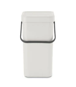 Brabantia Sort & Go Afvalemmer, 12 Liter - Light Grey