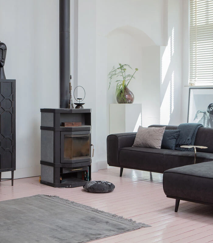 BePureHome Husk Spiegel - Metaal - Antique Brass - 83x83x4 3 BePureHome Husk Spiegel - Metaal - Antique Brass - 83x83x4 - Afbeelding 3