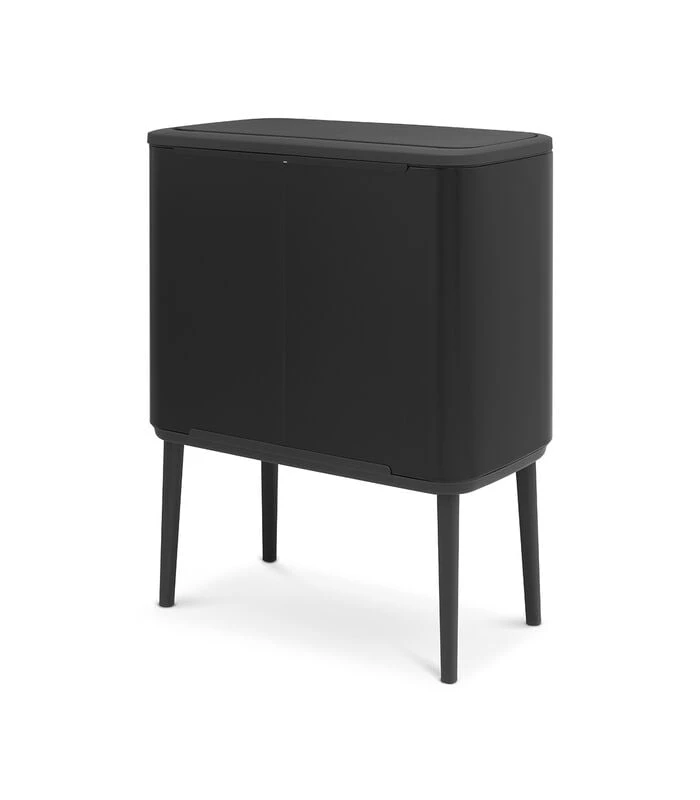 Brabantia Bo Touch Bin, Met 1 Binnenemmer, 36L - Matt Black 2 Brabantia Bo Touch Bin, Met 1 Binnenemmer, 36L - Matt Black - Afbeelding 2